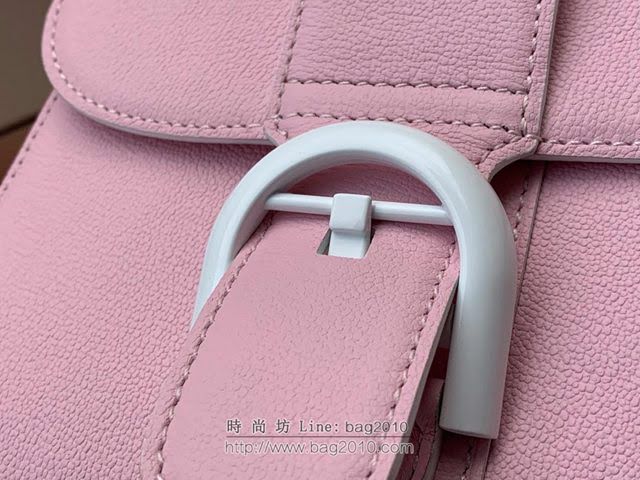 DELVAUX女包 春夏新款 Brillant系列手袋 德爾沃女手提包 女手腕包 Dv0020 粉色 Delvaux單肩包  fcs1330
